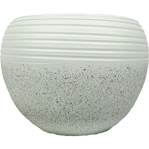 Bitki Tasarımı Ev Dekorasyon  Beyaz Granit Küp Saksı Saksılık Salon Çiçeklik Büyük Boy