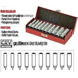MK2710 Uzun Lokma Takımı 3/8" 10PCS