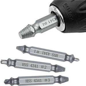 Speed Out Hasarlı Vida Çıkarıcı Küflü Vida Sökücü Speed Out Bits Uç 4 Parça