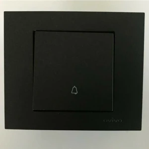 Grano Siyah Light Anahtar Çerçeveli