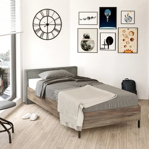 Robin Home Dream Genç Odası Tek Kişilik Karyola Metal Ayak Dr4