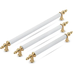 Trend Kulp Gold - Beyaz Retro Dolap Çekmece Kulpları