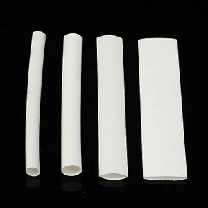 9.5 mm Daralan Makaron Beyaz 1 Metre