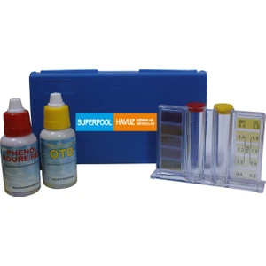 SPP Superpool Sıvılı Havuz Suyu pH ve Klor Test Kiti