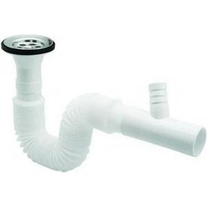 Lavabo Gider Borusu Çamaşır-Bulaşık Makina Çıkışlı Uzunluk 65 cm
