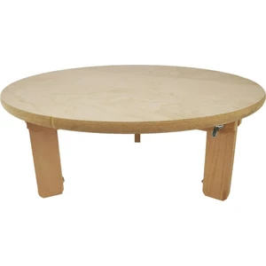 Çanak Sepeti 1-2 Kişilik Ahşap Katlanır Ayaklı Yer Sofrası 38CM