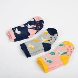 Kaydırmaz Tabanlı Bebe Havlu Patik Çorap 3'lü