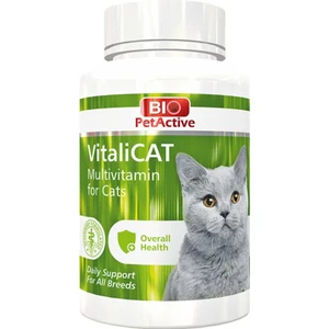 Bio Pet Active Vitalicat Kediler Için Multivitamin Tableti 150 Tablet