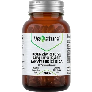 Koenzim Q10 ve Alfa Lipoik Asit 60 Yumuşak Kapsül