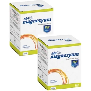 Nbt Ilaç Nbt Life Magnezyum P5P B6 60 Kapsül Avantaj Paketi 2 Li
