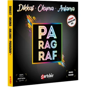 Artıbir Yayınları Dikkat - Okuma - Anlama Paragraf Yeni Nesil Soru Bankası