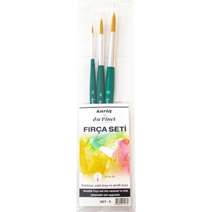 DA VİNCİ Karin By Da Vinci Çok Amaçlı Fırça Seti No: 5