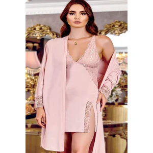 125 Çeyizlik Penye 6'lı Set-Pudra