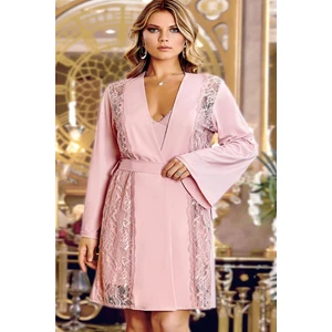 115 Çeyizlik Penye 6'lı Set-Pudra