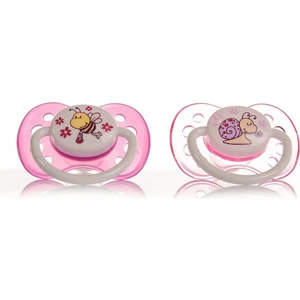 Baby Plus Silikon Yalancı Emzik Kız 0-6 Ay 2li