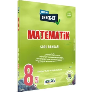 Okyanus Yayınları 8. Sınıf Kendini Check - Et Matematik Soru Bankası