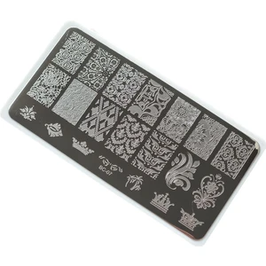 Aba Nails Nail Art Stamping Baskı Plakası