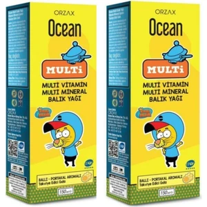 Ocean Multi Balık Yağı Şurubu 150ML 2 Adet