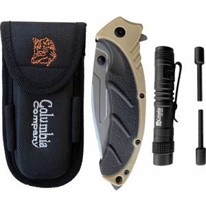 Tactical Set FST-3070B Kum Çakı+Fener
