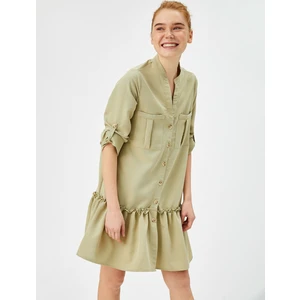 Cepli Elbise Dügmeli