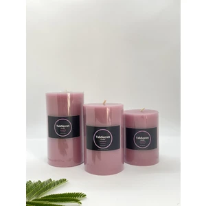 Tabsecret Candle Lavanta Aromalı 3'lü Mum Seti