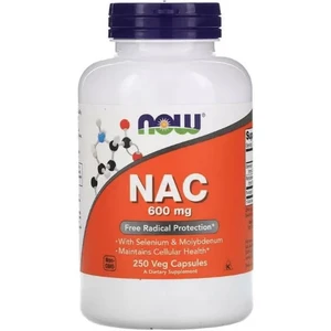 Now Nac 600Mg 250 Veg Capsules. Usa