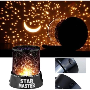 Good Shop Renkli LED Gece Lambası Projektör Yıldızlı Gökyüzü Yıldız Ay Çocuk Çocuk Bebek Uyku Romantik LED Projeksiyon Lambası Odası Dekor (Yurt Dışından)