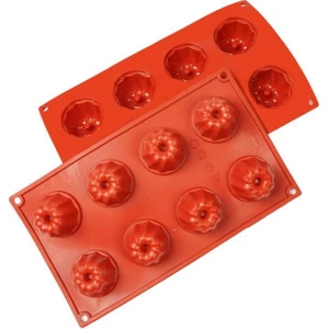 Silikon Mini Kek Kalıbı, Muffin Kalıbı 8'li D057