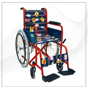 Whit Wheels Tekerlekli Çocuk Sandalye Standart Katlanır