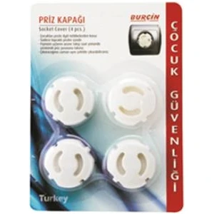 End Elektrik Çocuk Koruma Prizi (4lü Paket)