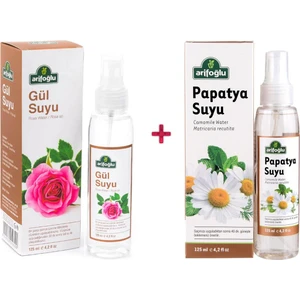 2 Li Hidrolat Seti Arifoğlu Papatya Suyu - Arifoğlu Gül Suyu