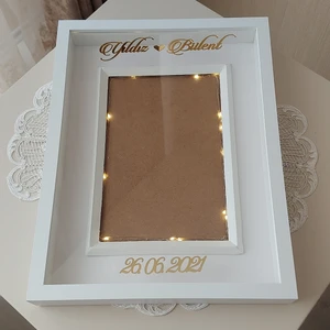 Verda Çerçeve 30X40 cm Ledli Yeni Trend Tasarım Anı Çerçevesi