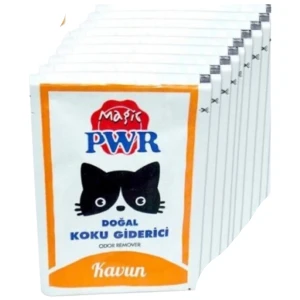 Magic Power Kavun Aromalı Kedi Kumu Koku Giderici 25 gr - 5'li