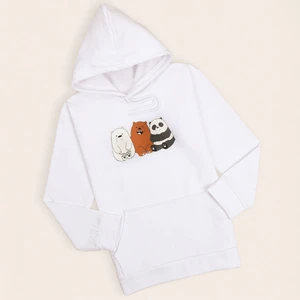 Beyaz Panda Sweatshirt