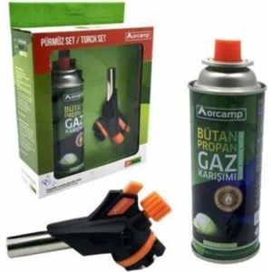 Turbo Torch Pürmüz Çakmak Set