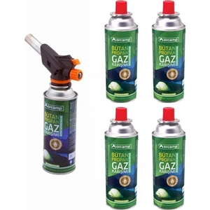 Orgaz  CX-500-227 Çakmaklı Pürmüz + 5'li Gaz Kartuşu