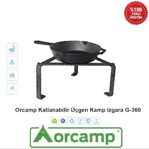 Orgaz  Katlanabilir Üçgen Kamp Izgara G-360