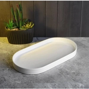 Sunumluk Tabak Porselen Arow Pure