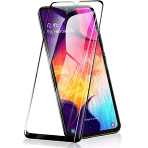 Case 4U Samsung Galaxy A20 Kılıf Tam Kaplayan Fiber Nano Ekran Koruyucu Cam
