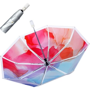 Anti-Ultraviyole Katlanır Şemsiye (Otomatik Halo) (Yurt Dışından)