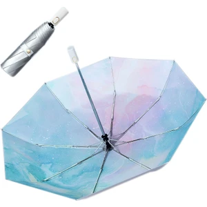 Anti-Ultraviyole Katlanır Şemsiye (Otomatik Yıldız Rüyası) (Yurt Dışından)