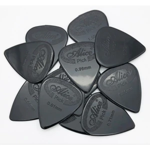 ALC071 Gitar Penası 1 Adet 0,71 Mm. Pena Mediator Süper Esnek Dayanıklı Siyah