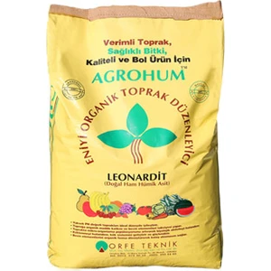 ( 25 Kg'lık İşlenmiş Toz Leonardit Çuvalı )