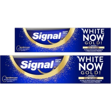 Now gold. White Now Gold. Signal White Now. Signal White Now Gold. White Now Fresh.