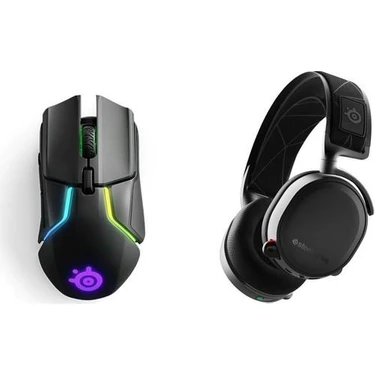 Steelseries Arctis 7 Siyah Mouse + Rival 650 Wireless Kablosuz Oyuncu