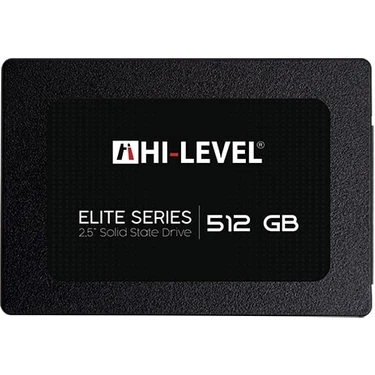 Hi-Level 512GB Elite HLV-SSD30ELT-512G 560-540MB-s 2.5" SATA3 Kızaksız SSD