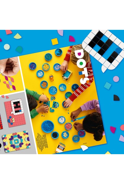 LEGO® Dots Bir Sürü Dots 41935 El Sanatları Süsleme Seti; Yaratıcı Oyunları Teşvik Eden Harika Bir Yılbaşı Hediyesidir (1040 Parça)