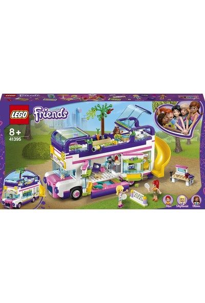 LEGO® Friends 41395 Arkadaşlık Otobüsü Yapım Seti (778 Parça) - Kız Çocuk Oyuncak Araba