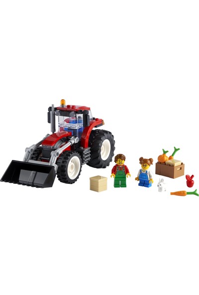 LEGO® City Traktör 60287- Çocuklar için Oyuncak Yapım Seti (148 Parça)