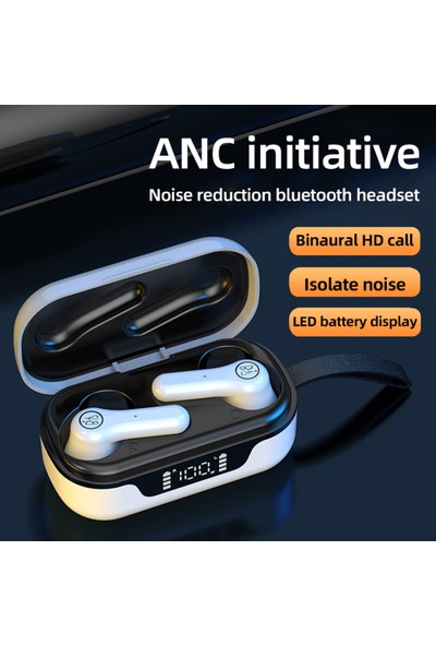 Anc Pasifix Pro Bluetooth V5.1 Kablosuz Kulakiçi Kulaklık (Yurt Dışından)